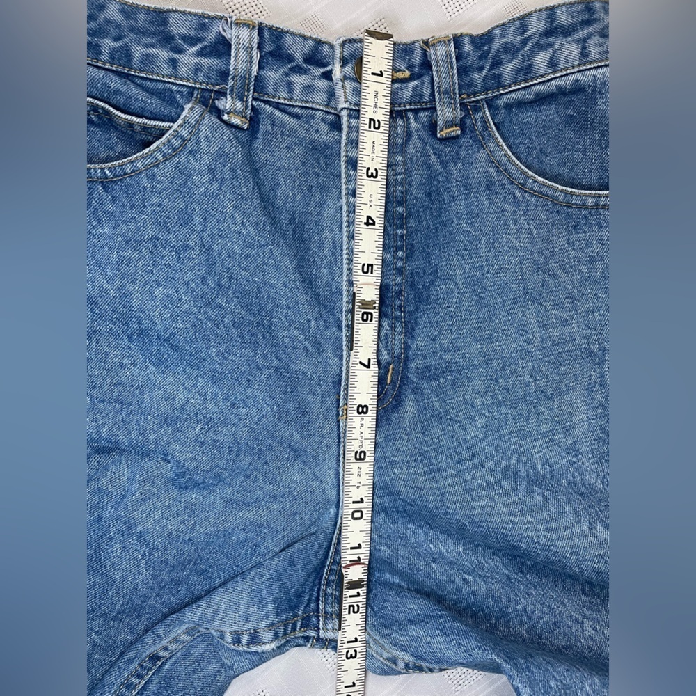 Vintage GUESS Georges Marciano High Waist Jeans w/ Ankle Zippers Sz 30 USA Made - Picture 12 of 16